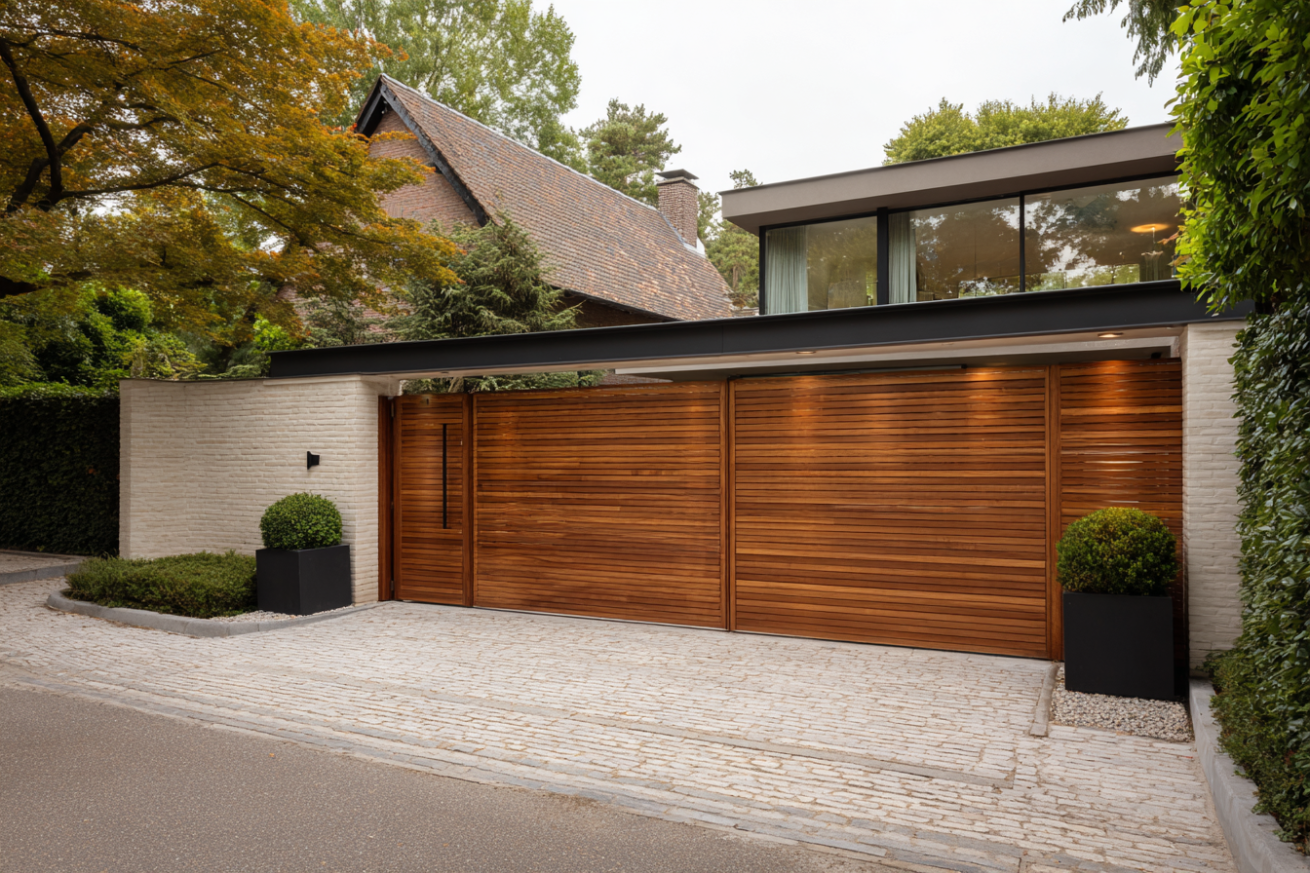 portail bois sur mesure